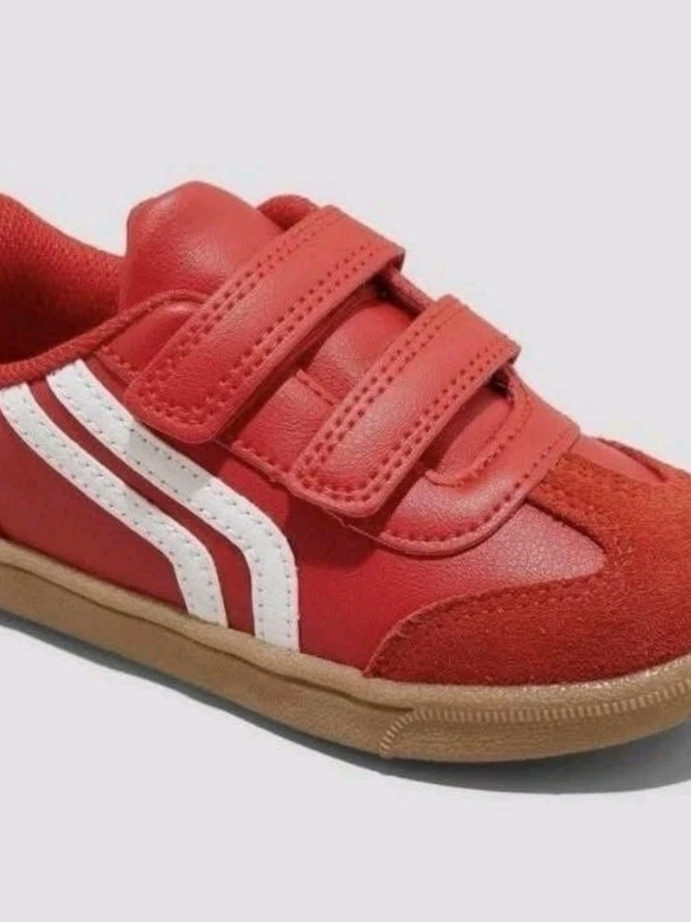 Red Cat & Jack Toddler Dakota Retro Hook and Loop Court Sneakers Size 7T